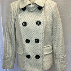 Banana Republic Double Breasted Women's Coat Sie Medium Petite
